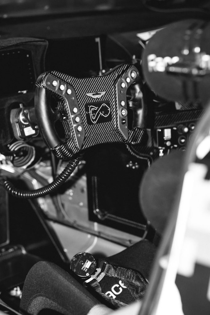 inside car
